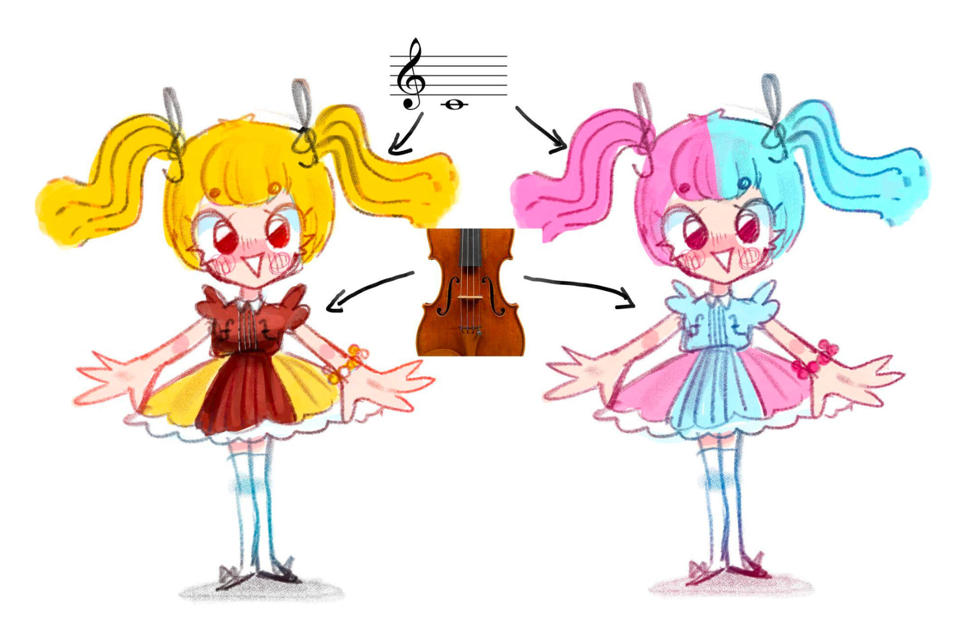 Concept and color experiments
